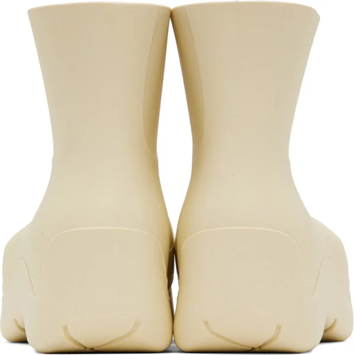 Bottega Veneta Beige Puddle Boot - Image 2