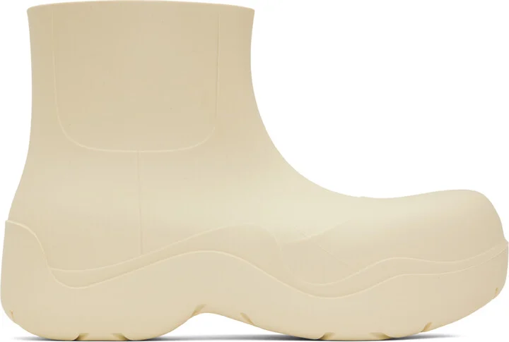 Bottega Veneta Beige Puddle Boot