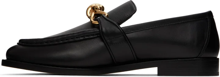 Bottega Veneta Black Astaire Loafers - Image 3