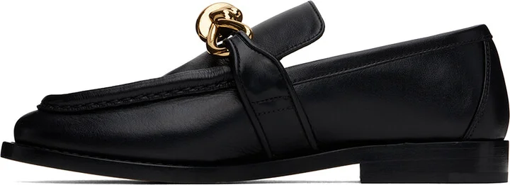 Bottega Veneta Black Astaire Loafers - Image 3