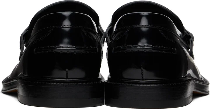 Bottega Veneta Black Astaire Loafers - Image 2