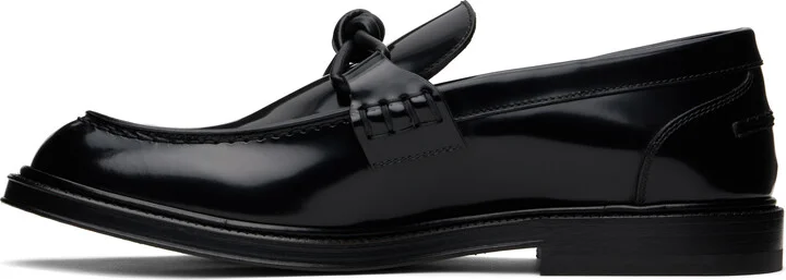 Bottega Veneta Black Astaire Loafers - Image 3