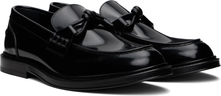 Bottega Veneta Black Astaire Loafers - Image 4