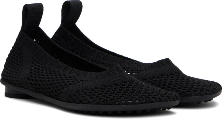 Bottega Veneta Black Atomic Ballerina Flats - Image 4