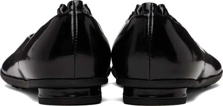 Bottega Veneta Black Atomic Ballerina Flats - Image 2