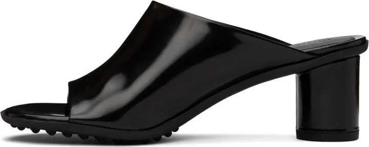 Bottega Veneta Black Atomic Mules - Image 3