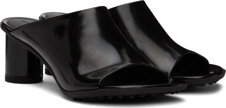 Bottega Veneta Black Atomic Mules - Image 4