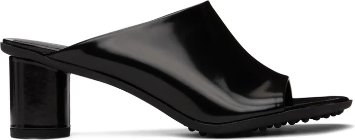 Bottega Veneta Black Atomic Mules