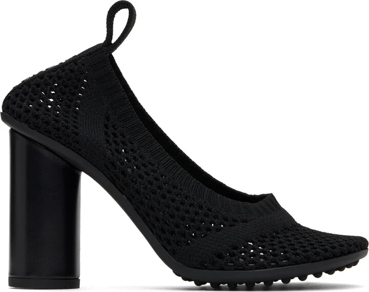 Bottega Veneta Black Atomic Pump Heels