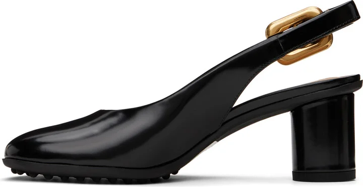 Bottega Veneta Black Atomic Pumps - Image 3