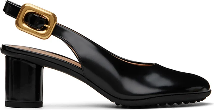 Bottega Veneta Black Atomic Pumps