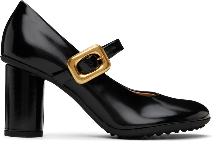 Bottega Veneta Black Atomic Pumps