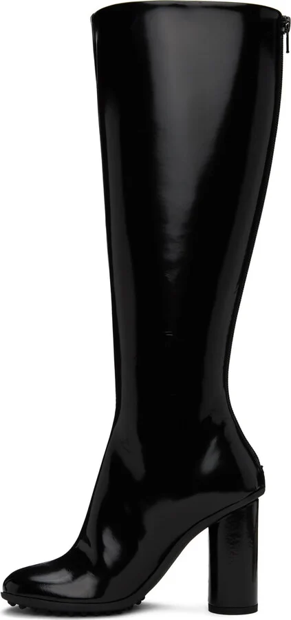 Bottega Veneta Black Atomic Tall Boots - Image 3