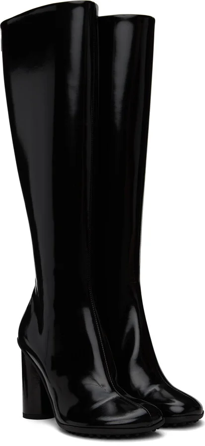 Bottega Veneta Black Atomic Tall Boots - Image 4