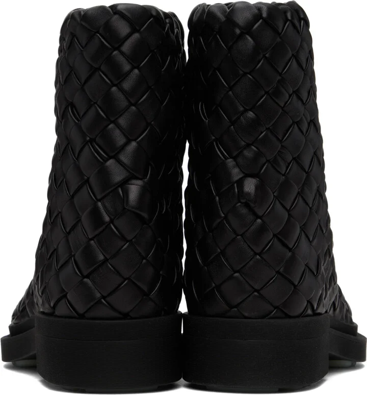 Bottega Veneta Black Ben Boots - Image 2