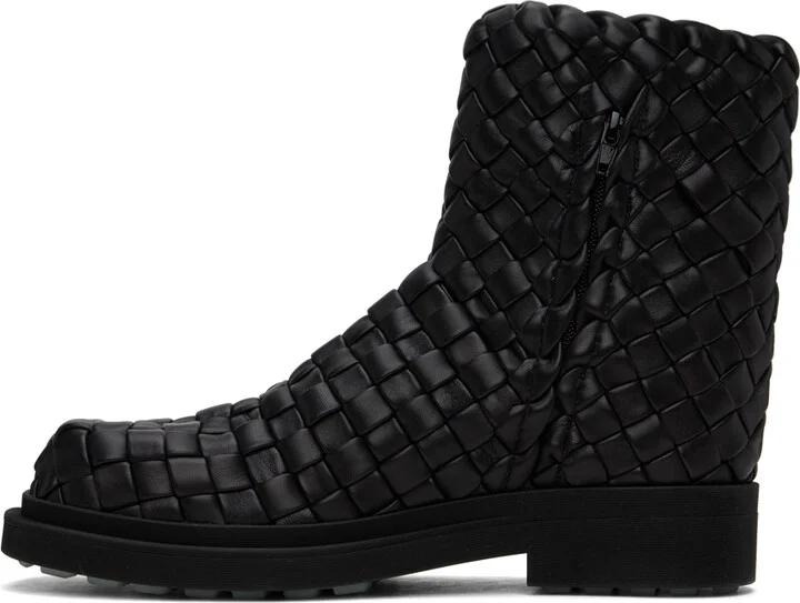 Bottega Veneta Black Ben Boots - Image 3