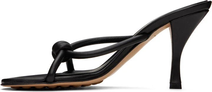 Bottega Veneta Black Blink Mules - Image 3
