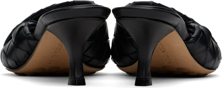 Bottega Veneta Black Blink Mules - Image 2