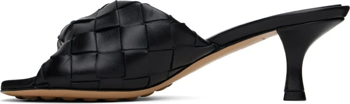 Bottega Veneta Black Blink Mules - Image 3
