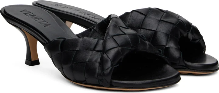Bottega Veneta Black Blink Mules - Image 4