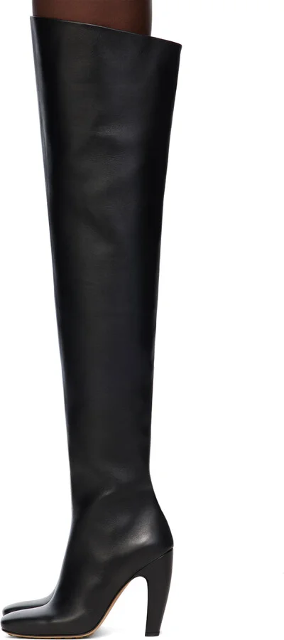 Bottega Veneta Black Canalazzo Boots - Image 3