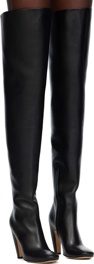 Bottega Veneta Black Canalazzo Boots - Image 4