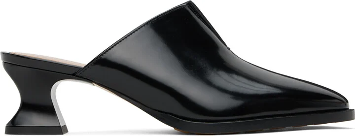 Bottega Veneta Black Cha-Cha Mules