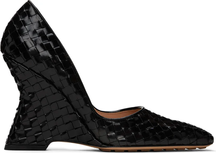 Bottega Veneta Black Comet Heels