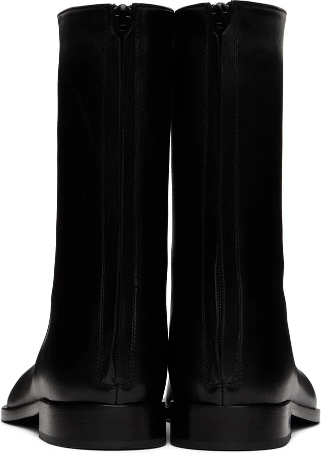 Bottega Veneta Black Cushion Lux Boots - Image 2