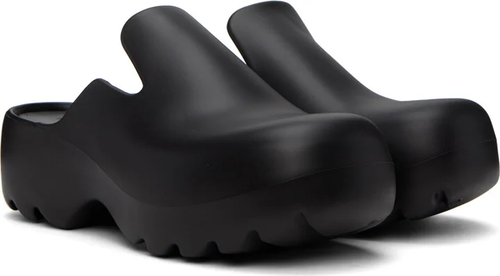 Bottega Veneta Black Flash Clogs - Image 4