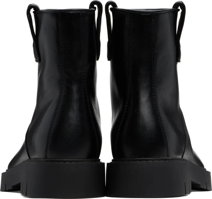 Bottega Veneta Black Haddock Ankle Boots - Image 2