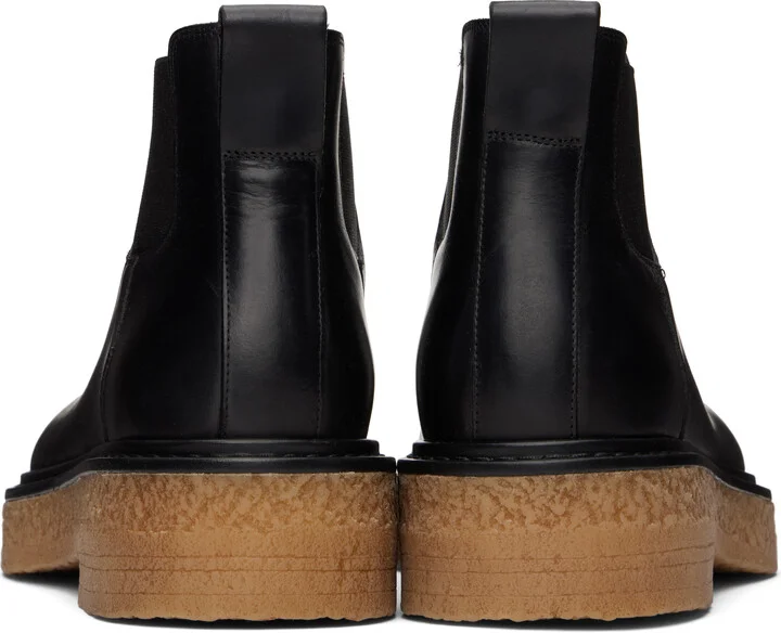 Bottega Veneta Black Haddock Chelsea Boots - Image 2