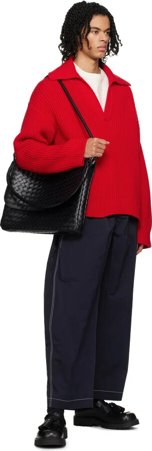 Bottega Veneta Black Haddock Loafers - Image 5
