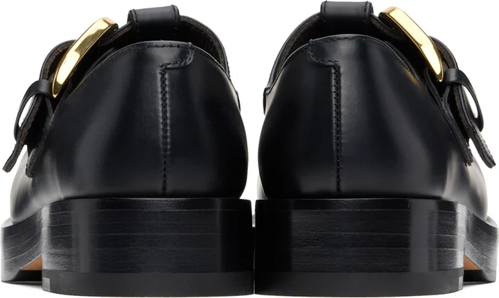 Bottega Veneta Black Helium Mary-Jane Loafers - Image 2