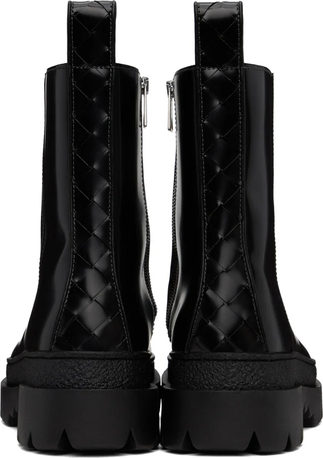 Bottega Veneta Black Highway Chelsea Boots - Image 2
