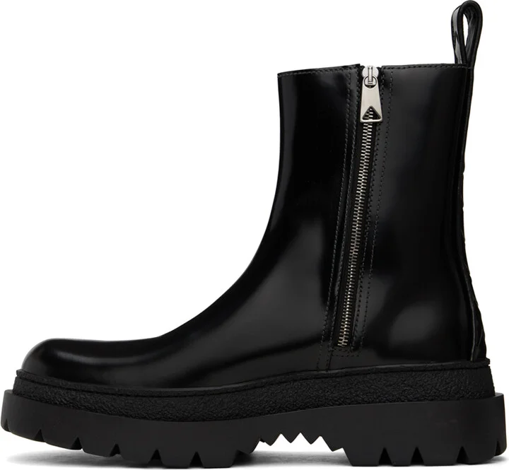 Bottega Veneta Black Highway Chelsea Boots - Image 3