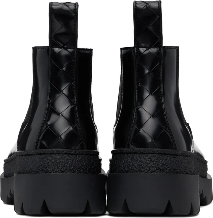 Bottega Veneta Black Highway Chelsea Boots - Image 2
