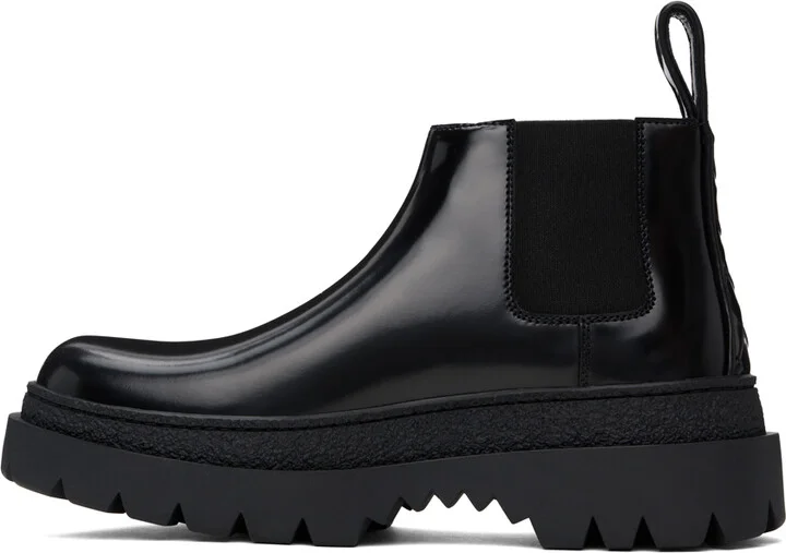 Bottega Veneta Black Highway Chelsea Boots - Image 3