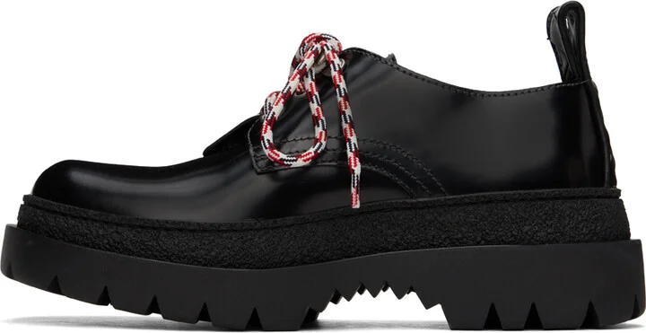 Bottega Veneta Black Highway Lace-Up Derbys - Image 3