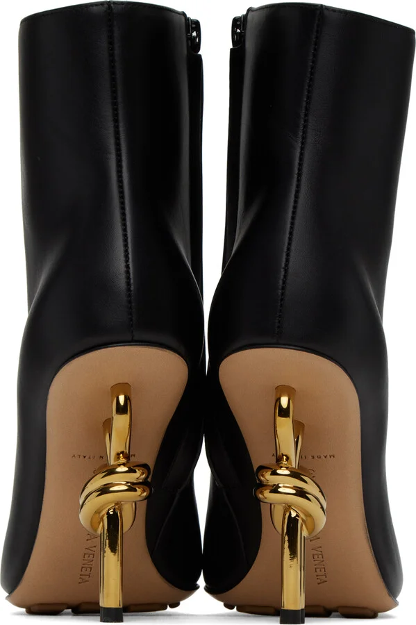 Bottega Veneta Black Knot Boots - Image 2