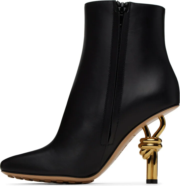 Bottega Veneta Black Knot Boots - Image 3