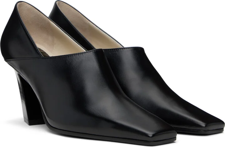 Bottega Veneta Black Lewis Heels - Image 4