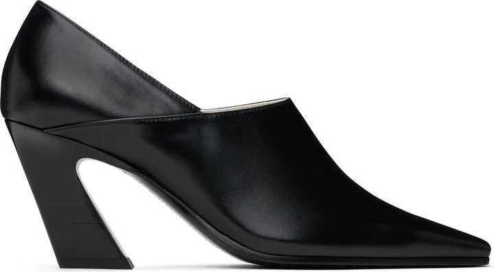 Bottega Veneta Black Lewis Heels