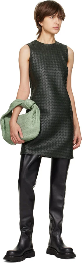 Bottega Veneta Black Lug Boots - Image 5