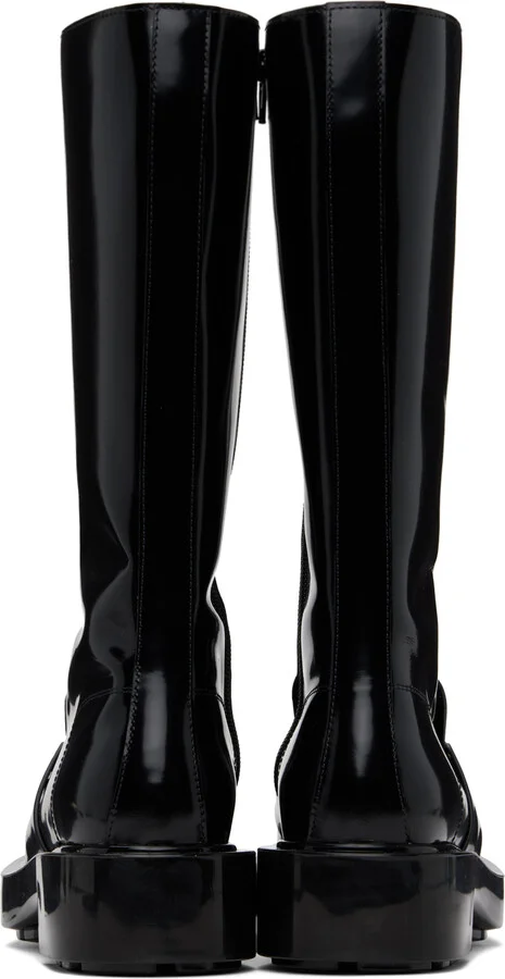 Bottega Veneta Black Monsieur Boots - Image 2