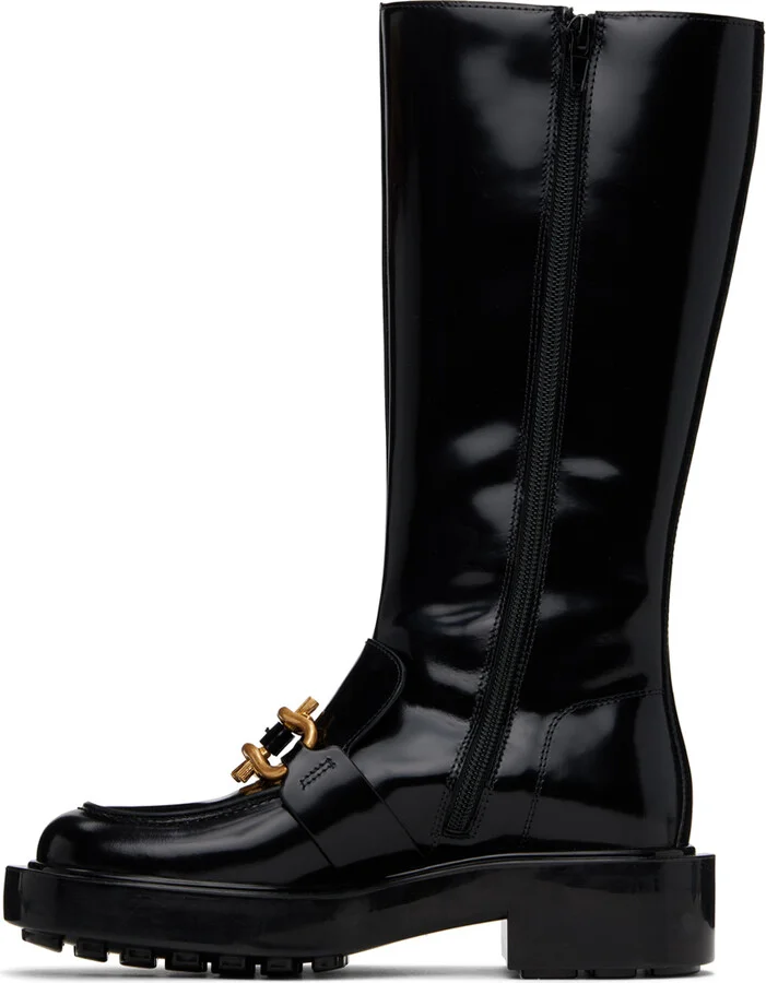 Bottega Veneta Black Monsieur Boots - Image 3