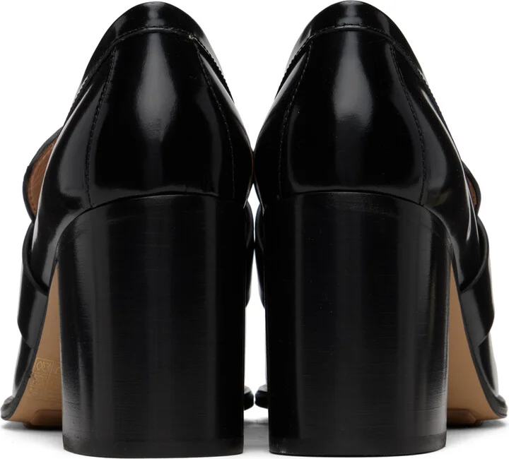 Bottega Veneta Black Monsieur Heels - Image 2