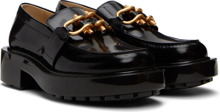 Bottega Veneta Black Monsieur Loafer - Image 4