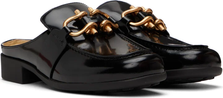 Bottega Veneta Black Monsieur Loafers - Image 4