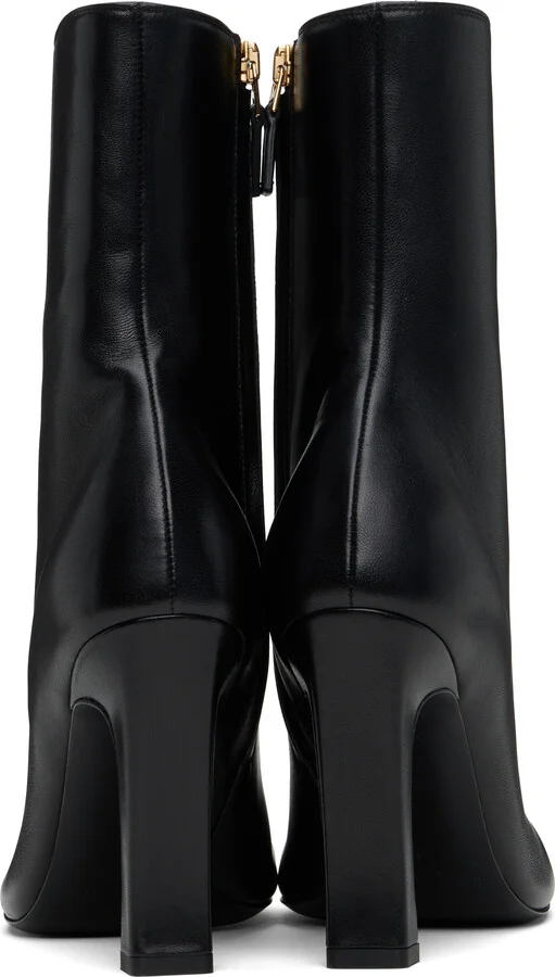 Bottega Veneta Black Nico Ankle Boots - Image 2